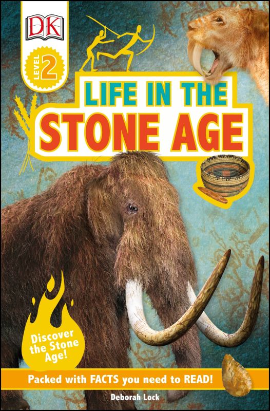 DK Readers L2: Life In the Stone Age cover