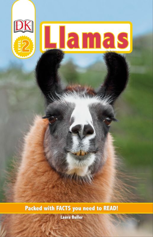 DK Readers Level 2: Llamas cover