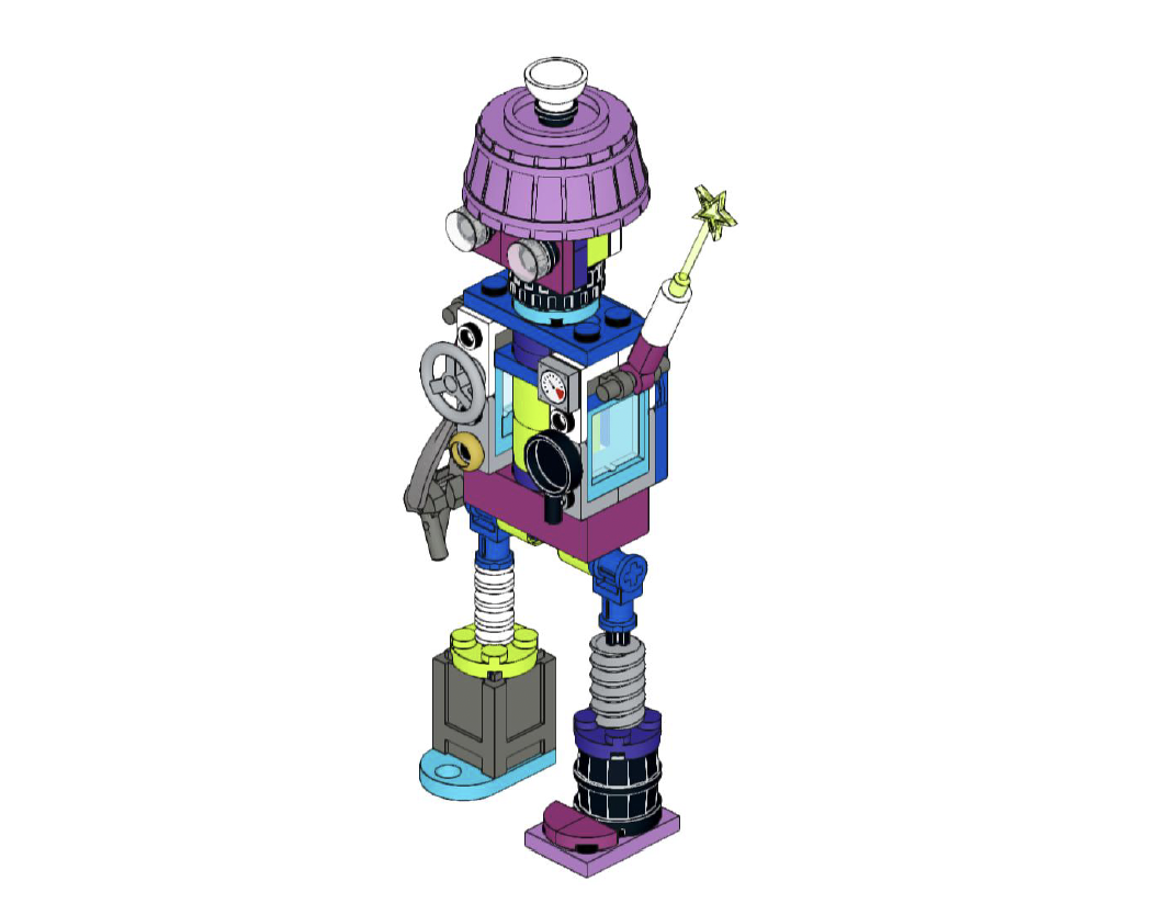 DK Book: How to Build LEGO® Robots - Junk Robot image