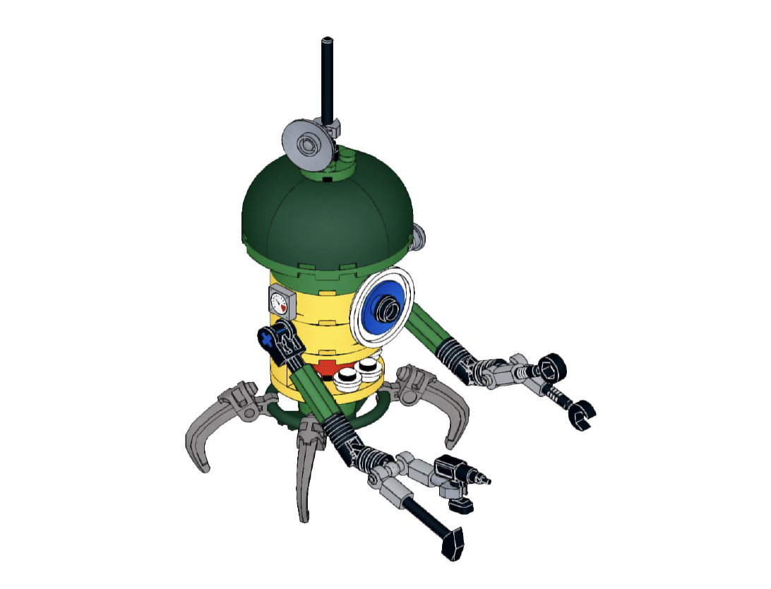 DK Book: How to Build LEGO® Robots - Monster Mechanic image