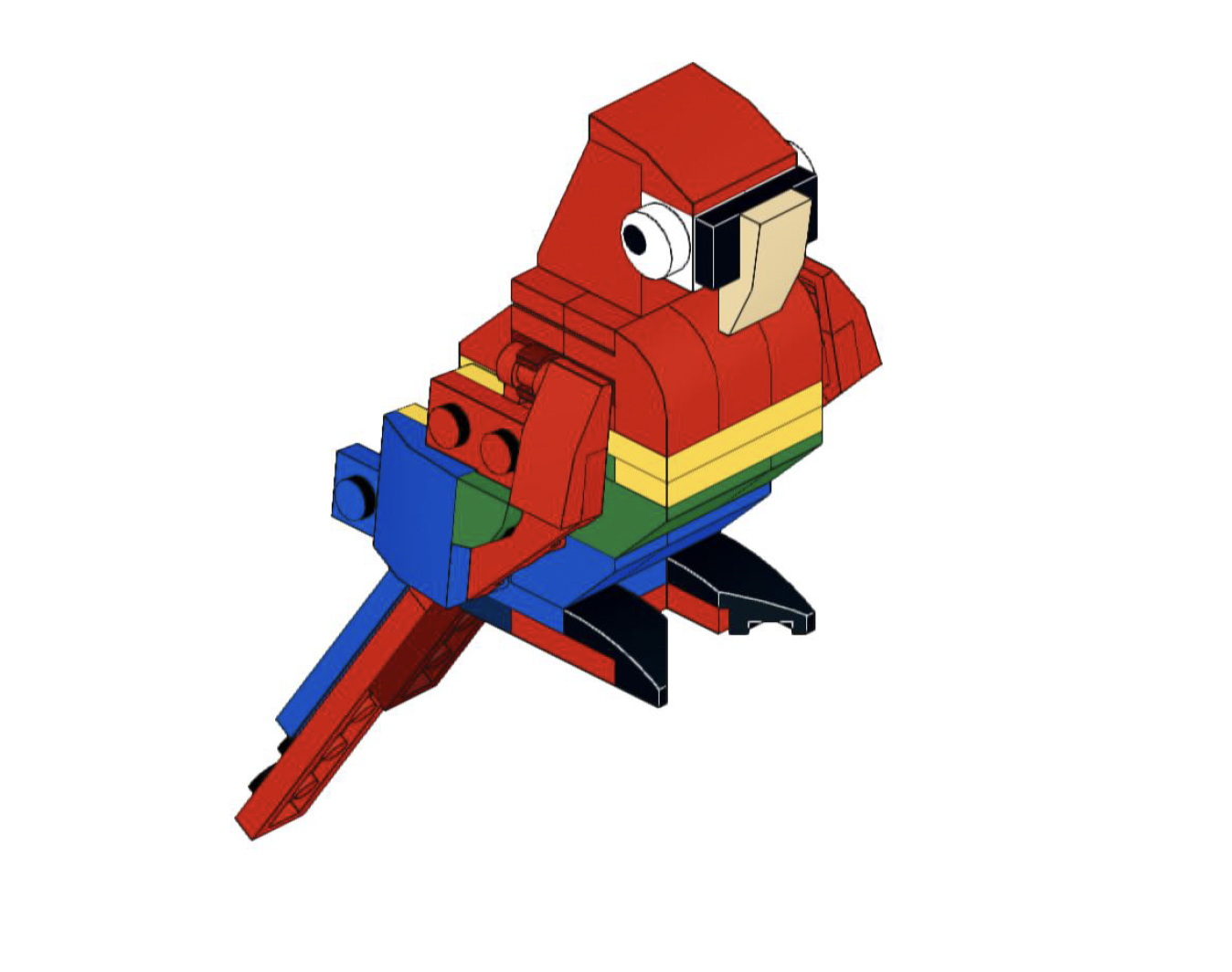 Lego Animals Parrot