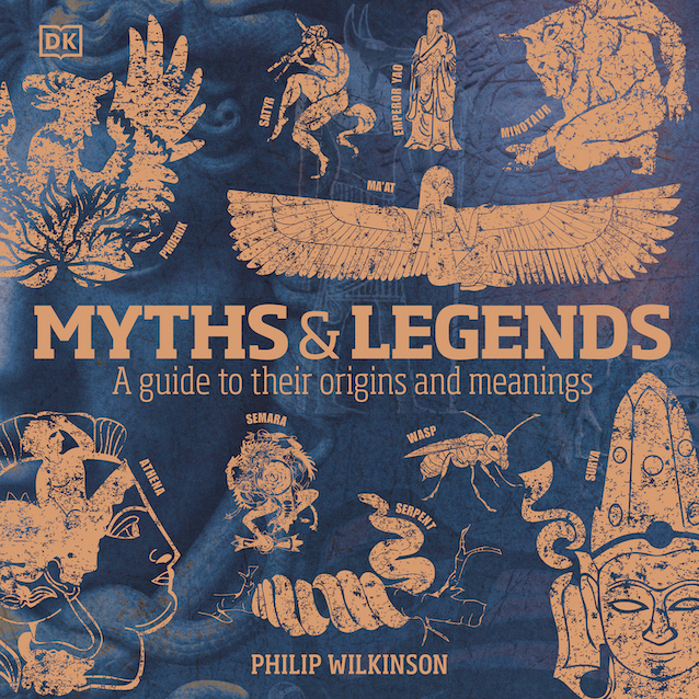 Mythology, Magic and Folklore article - Myths and Legends audiobook cover