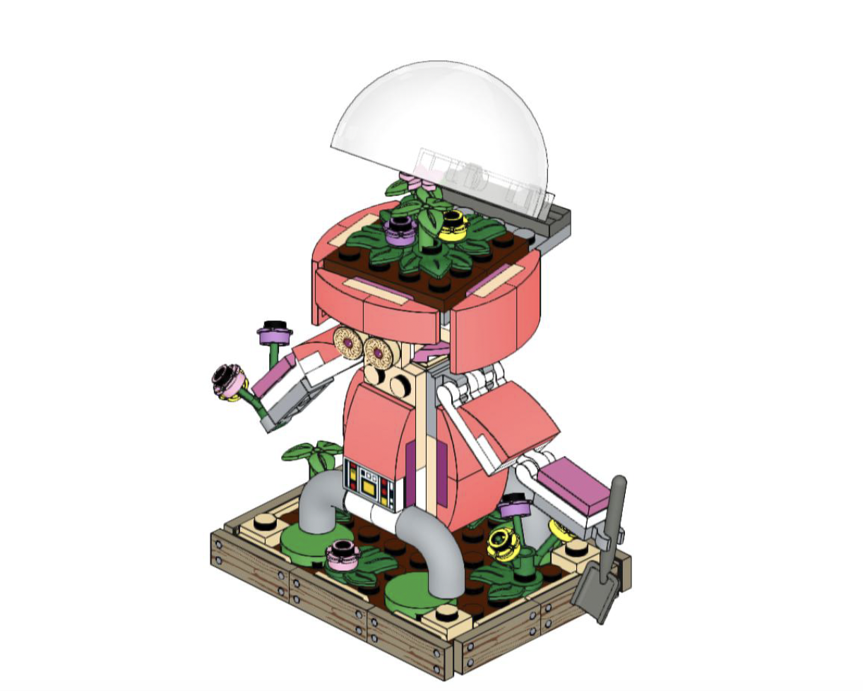 DK Book: How to Build LEGO® Robots - Gardener Robot image