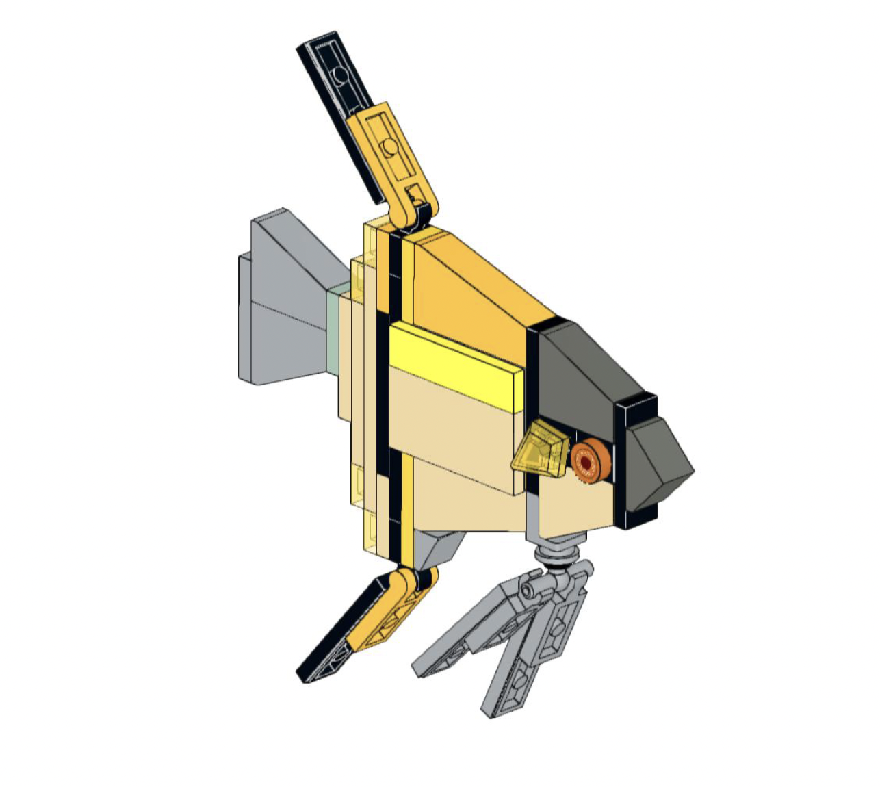 Lego Animals Angelfish