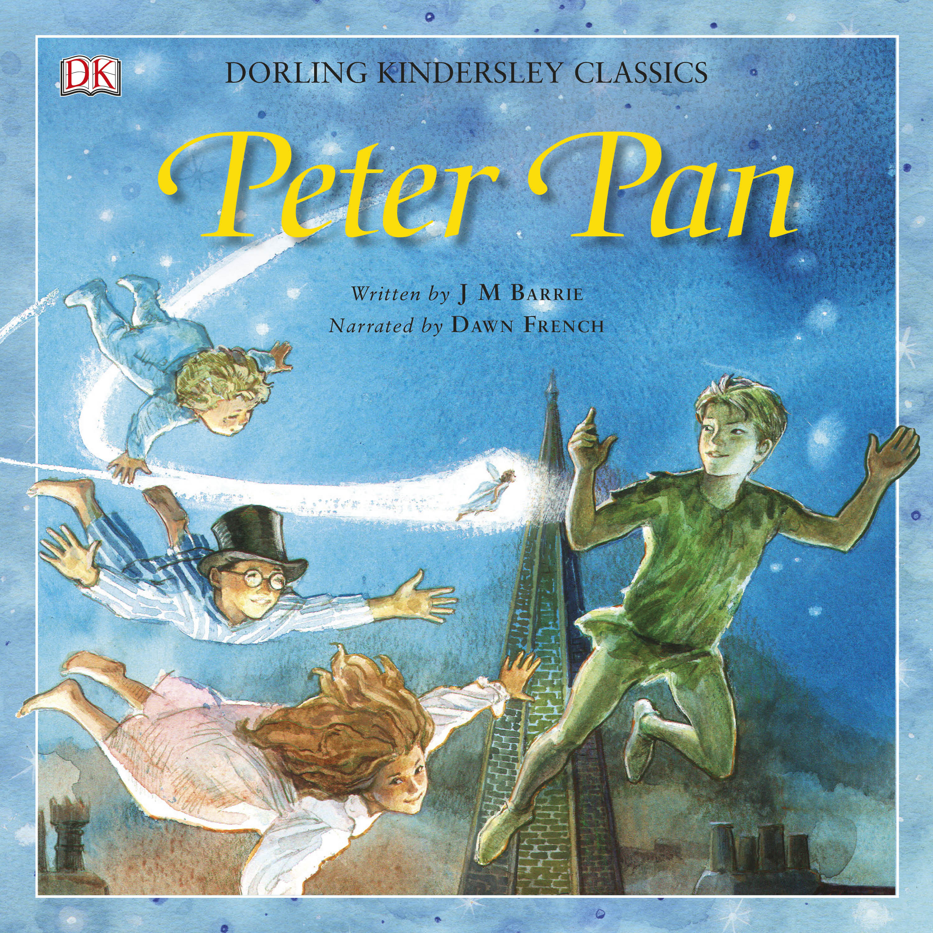 Six Classic Children’s Audiobooks article - Peter Pan audiobook cover