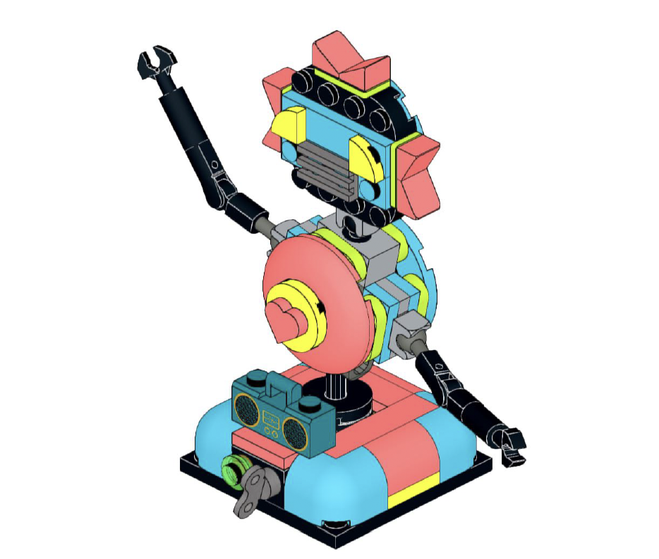 DK Book: How to Build LEGO® Robots - Hip-Hop Bot image
