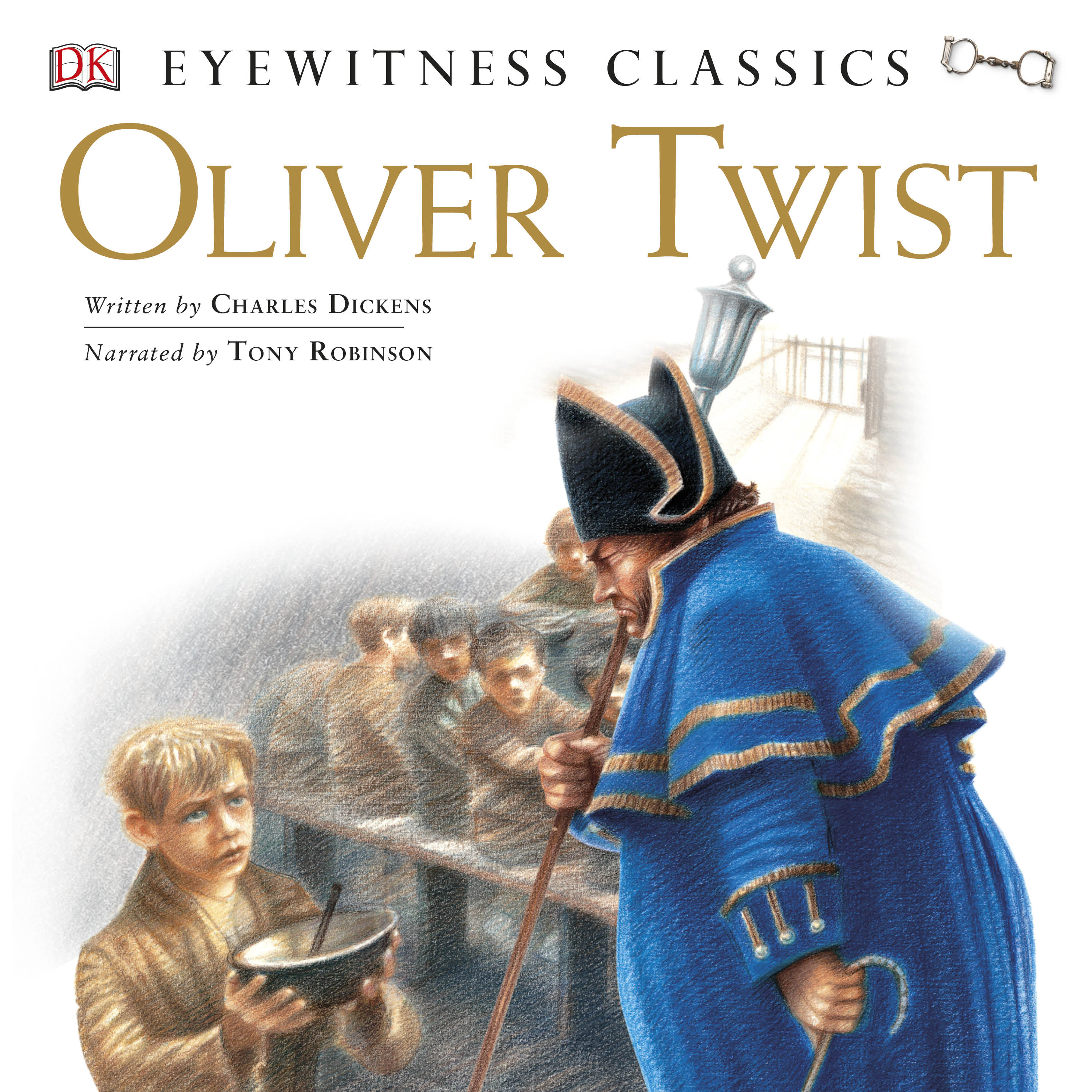 Six Classic Children’s Audiobooks article - Oliver Twist audiobook cover