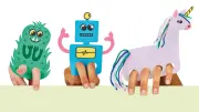 Robot and Unicorn Puppet Templates: Fun-Filled Craft for Kids