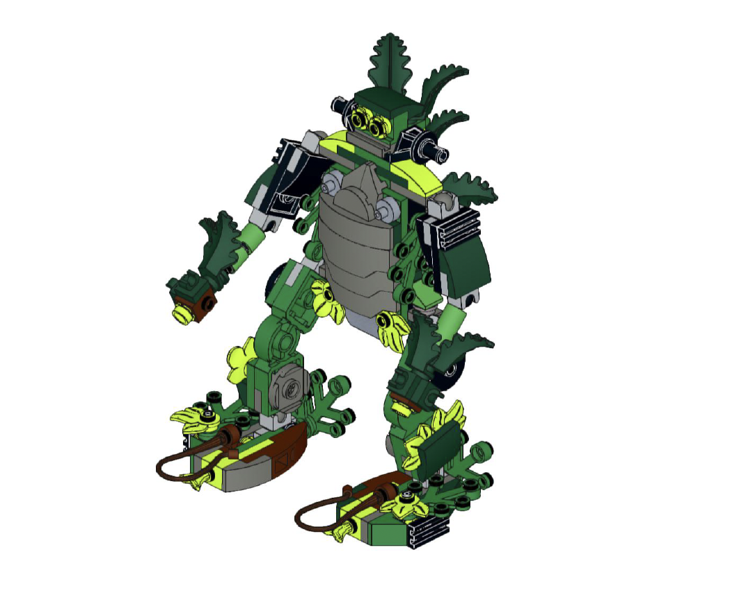 DK Book: How to Build LEGO® Robots - Plant Cyborg image