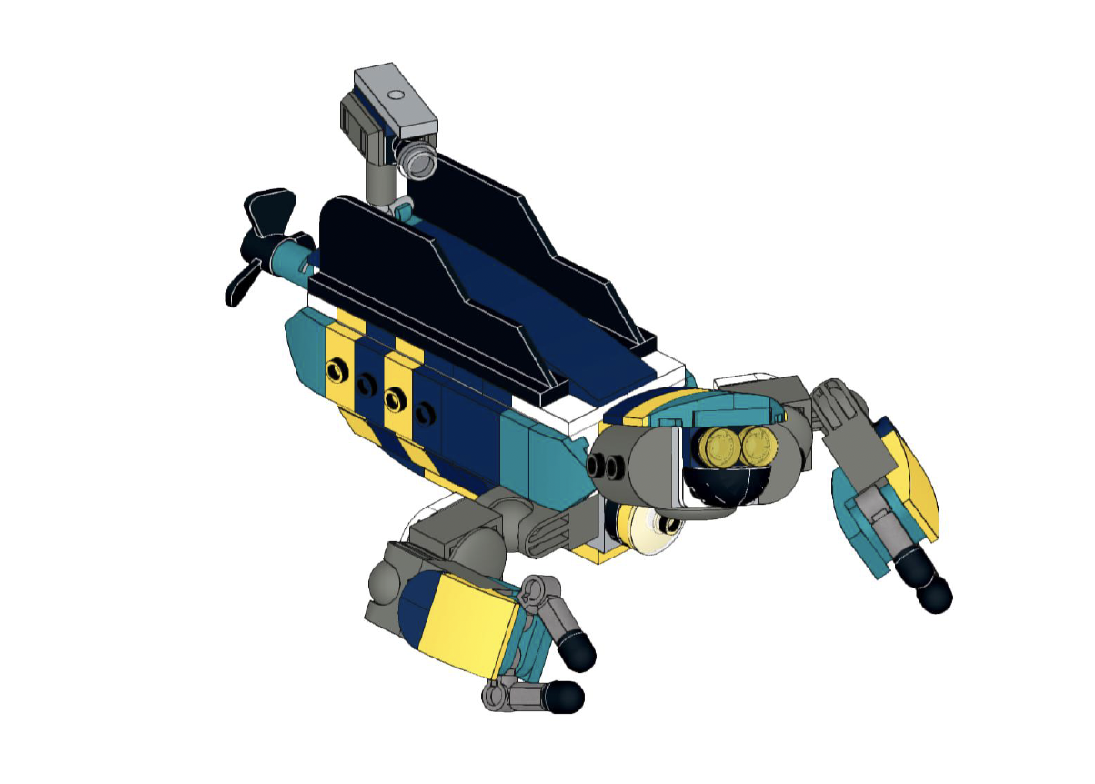 DK Book: How to Build LEGO® Robots - Underwater Explorer image