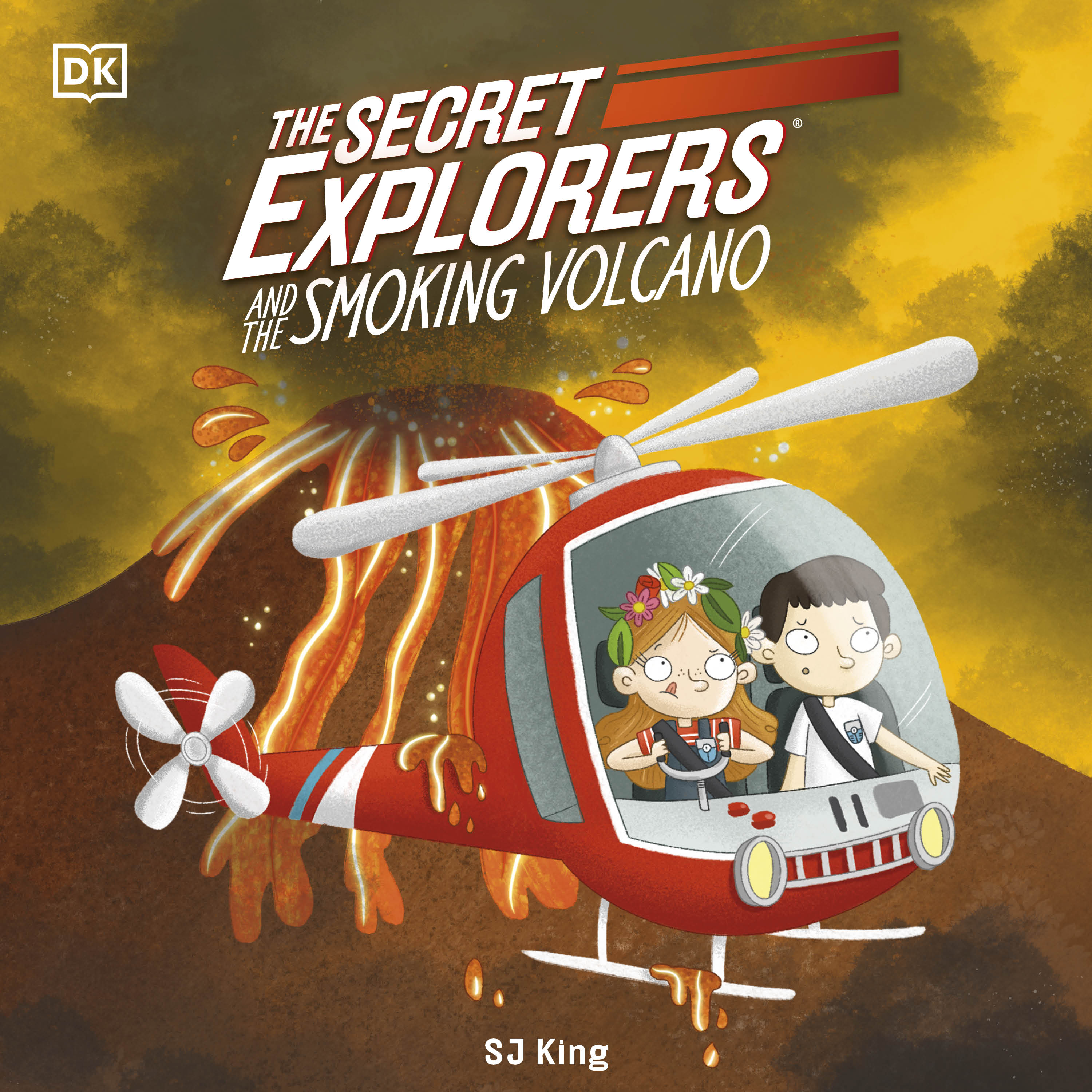 Educational adventure audiobooks for Children article - The Secret Explorers and the Smoking Volcano