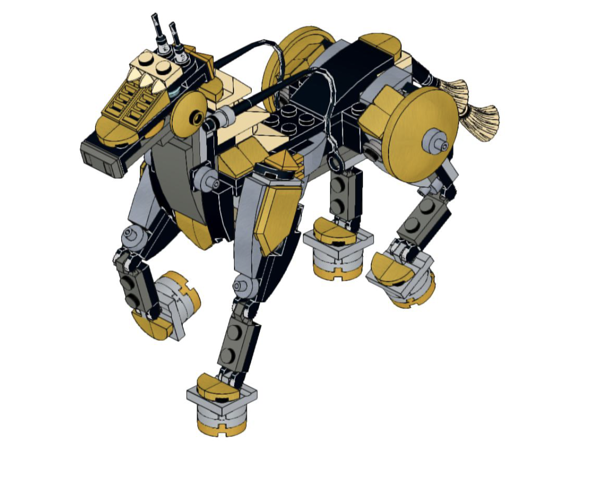 DK Book: How to Build LEGO® Robots - Robot Horse image