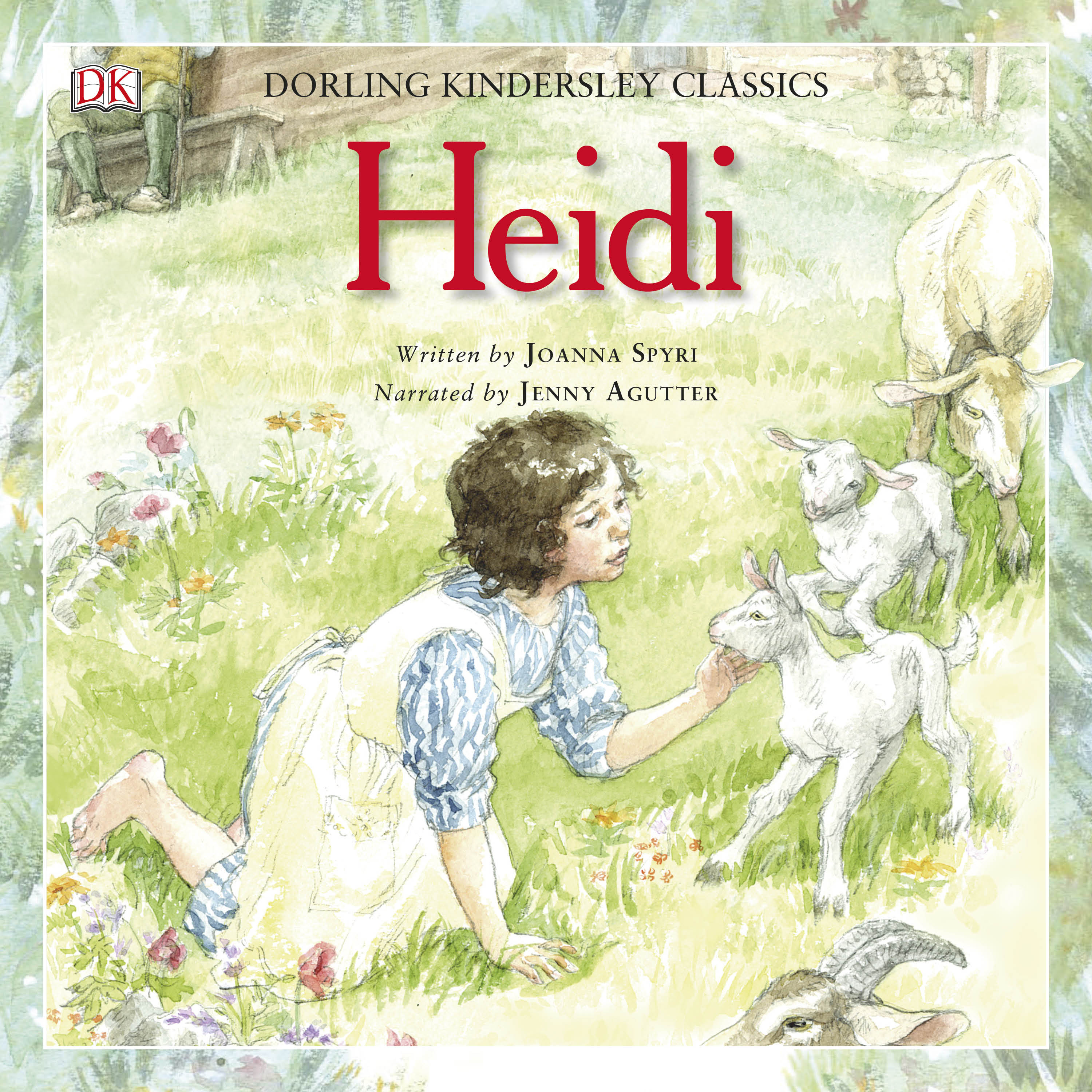 Six Classic Children’s Audiobooks article - Heidi audiobook cover 