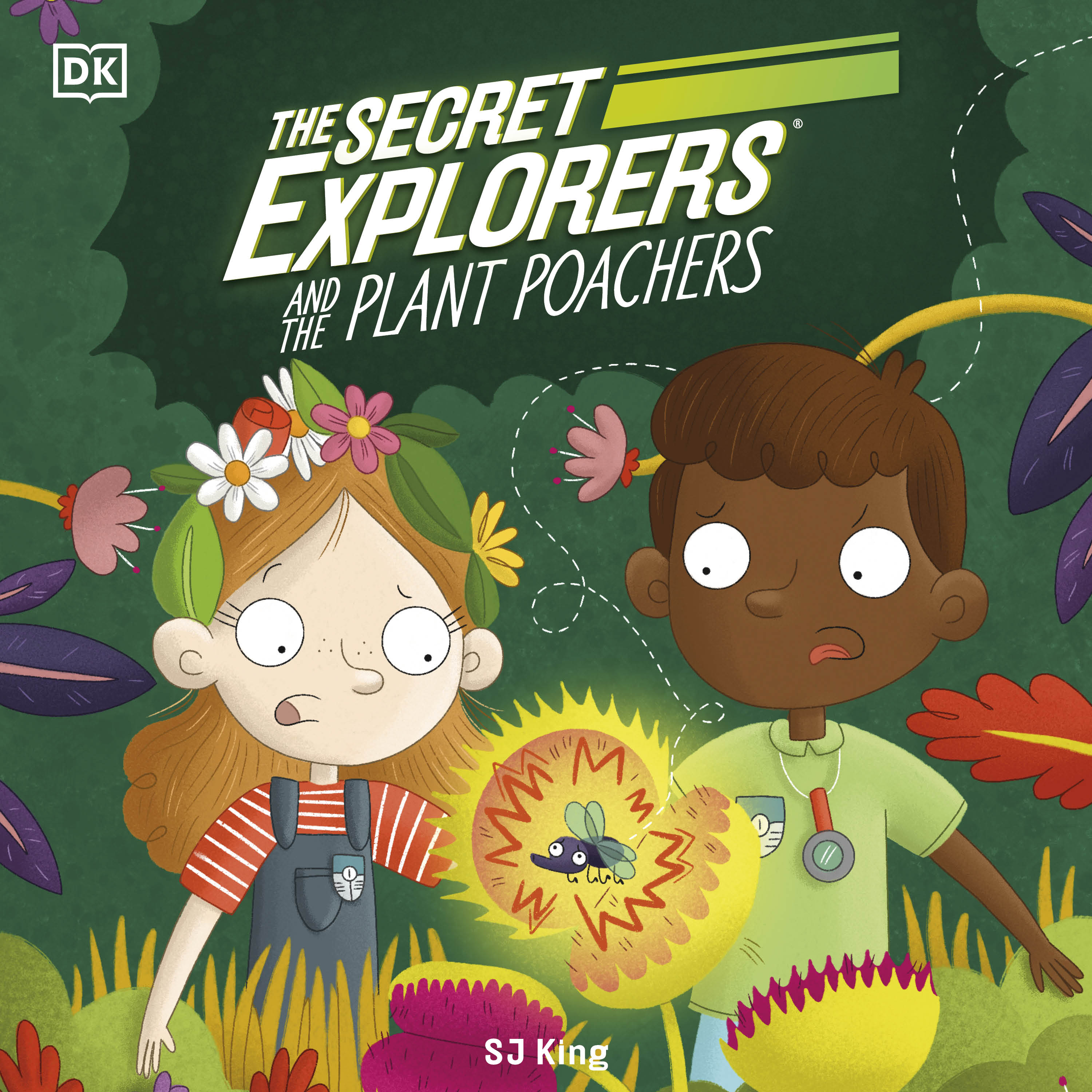 Educational adventure audiobooks for Children article - The Secret Explorers and the Plant Poachers audiobook cover thumbnail