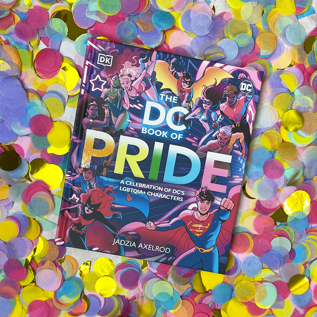 DC Book of Pride - DK Bookseller Hub social media asset