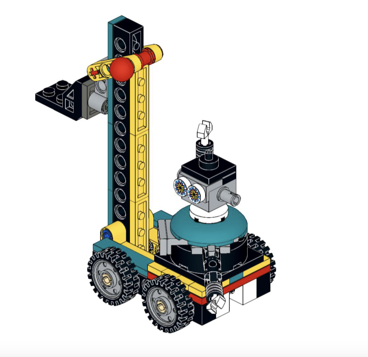 DK Book: How to Build LEGO® Robots - Robo-On-The-Go image