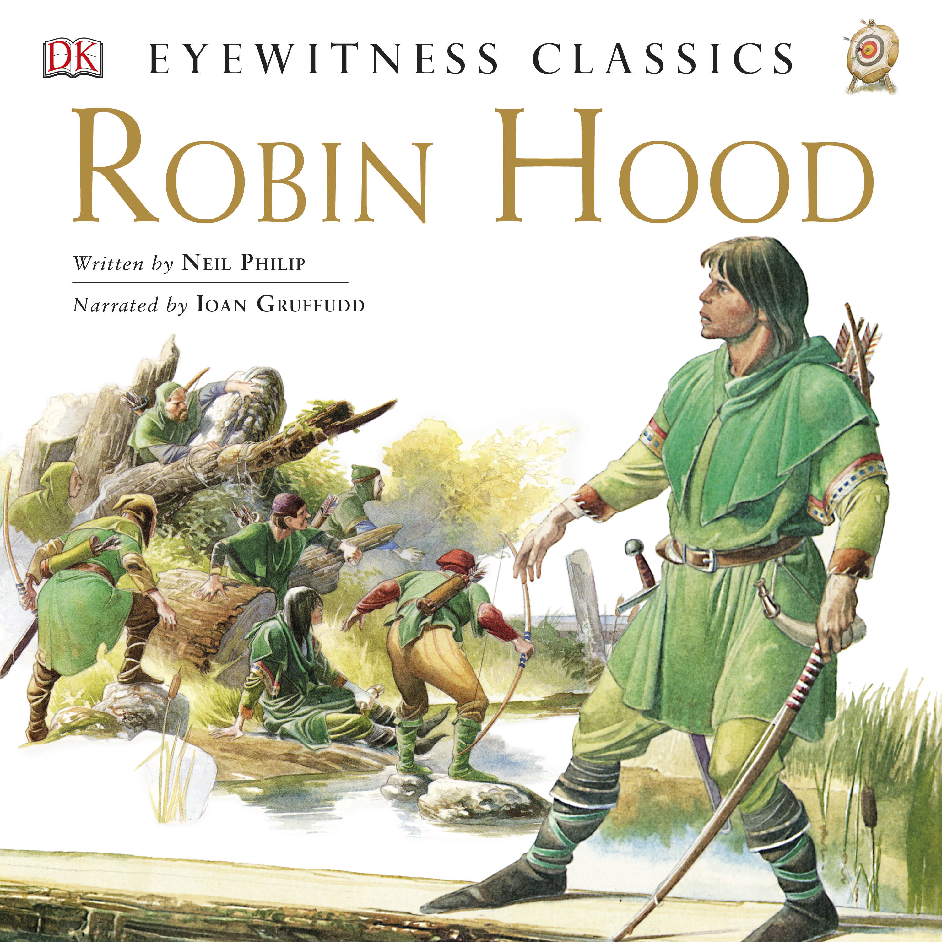 Six Classic Children’s Audiobooks article - Robin Hood audiobook cover