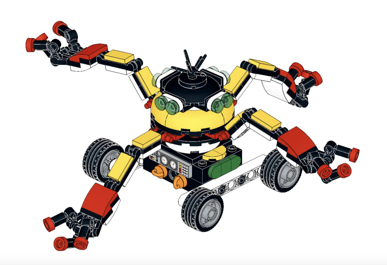 DK Book: How to Build LEGO® Robots - Robo Recycler image