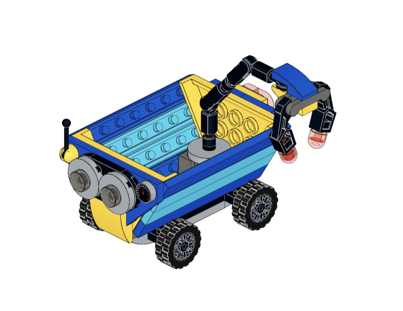 DK Book: How to Build LEGO® Robots - Shopper Bot image