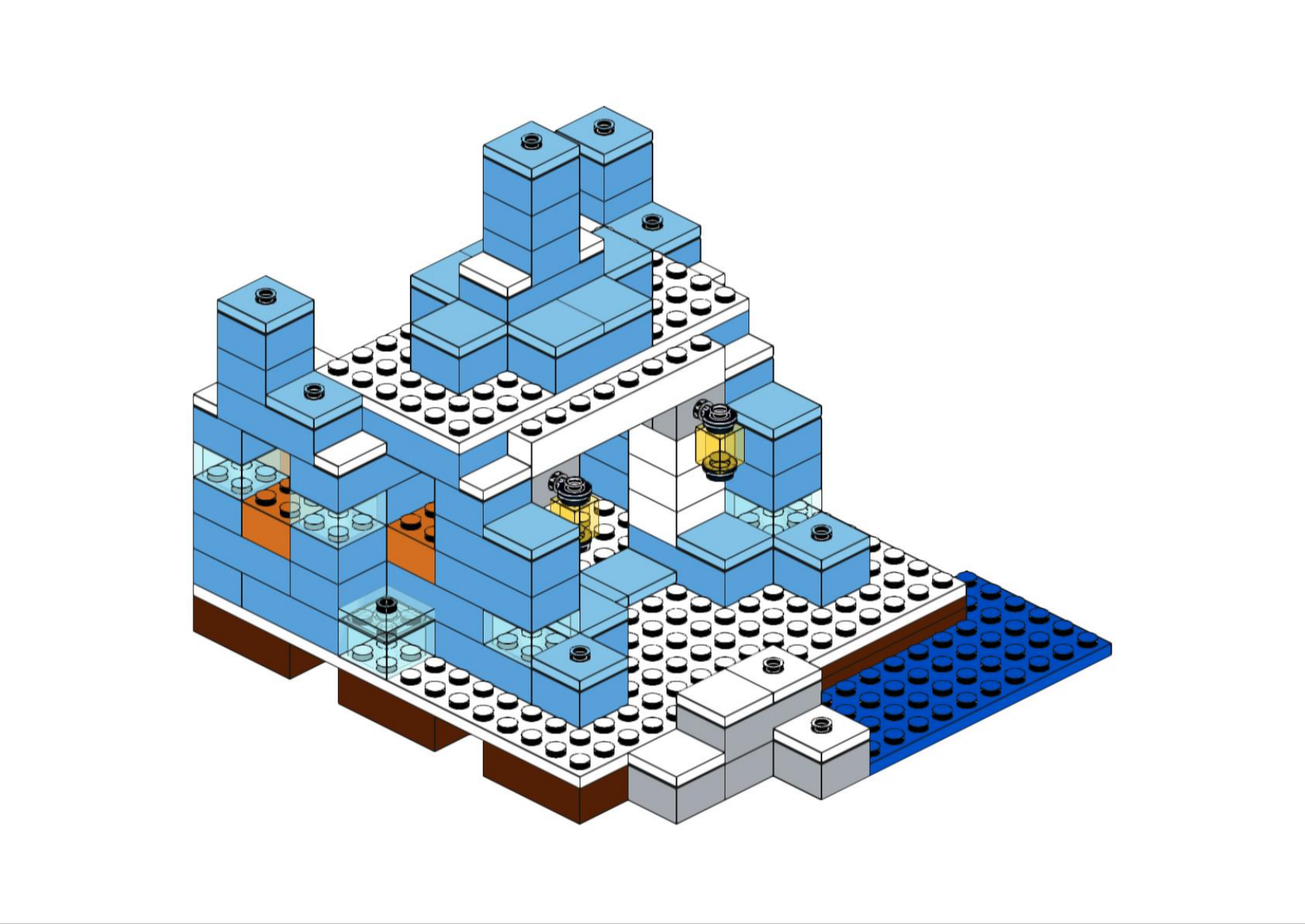 Ice Spike Palace Brick List Page 1