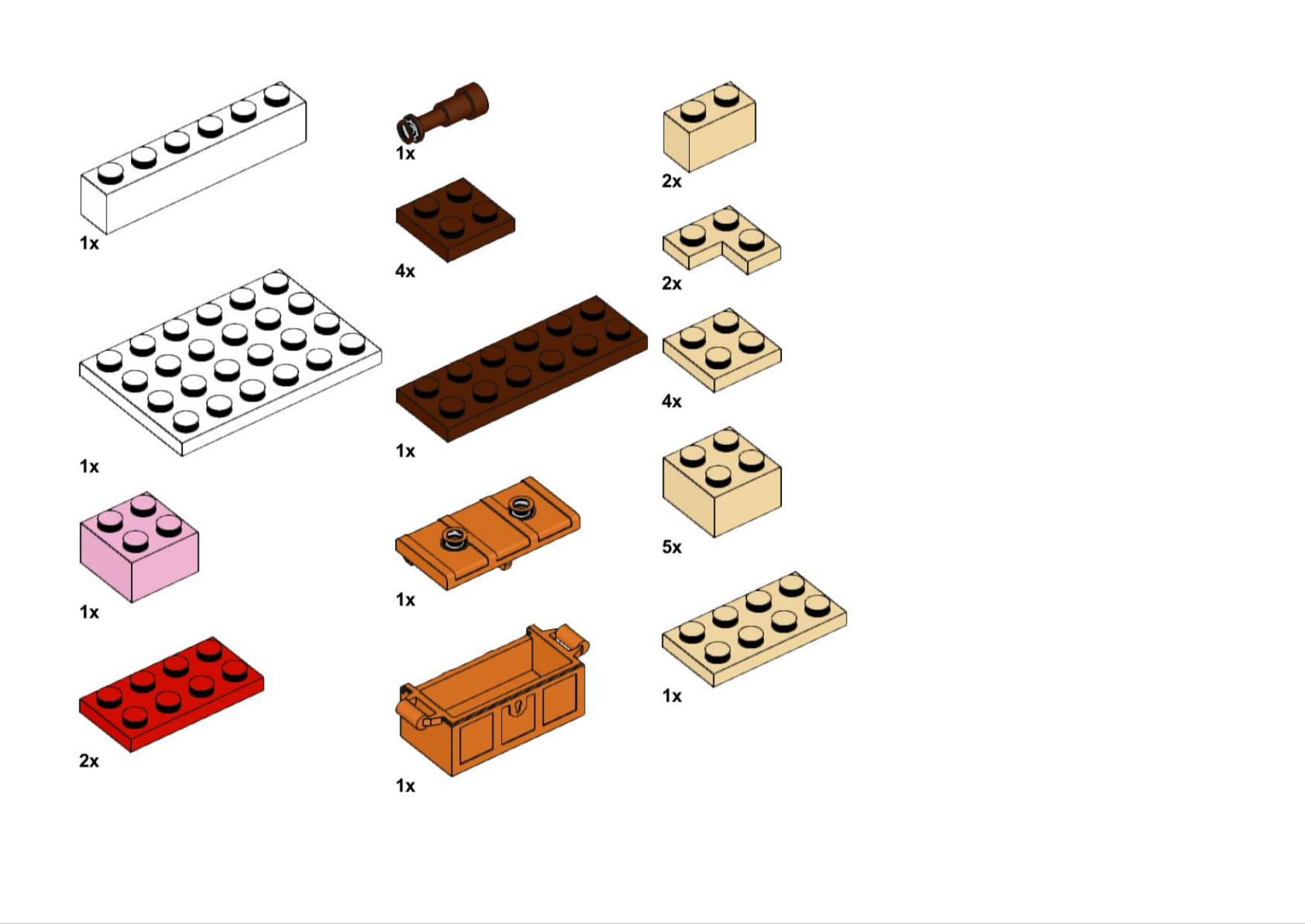 Sheep House Brick List Page 3