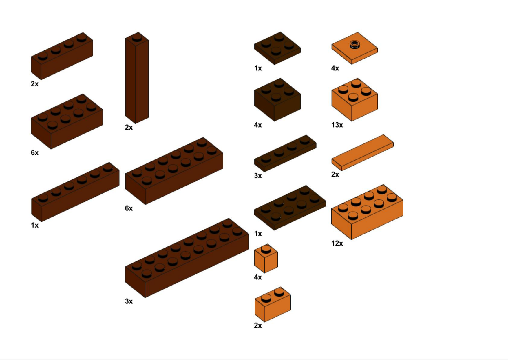 Survival House Brick List Page 3