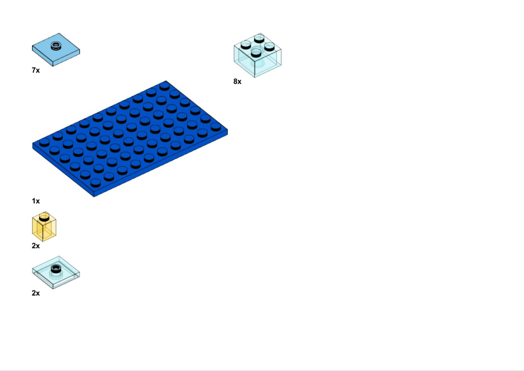 Ice Spike Palace Brick List Page 4