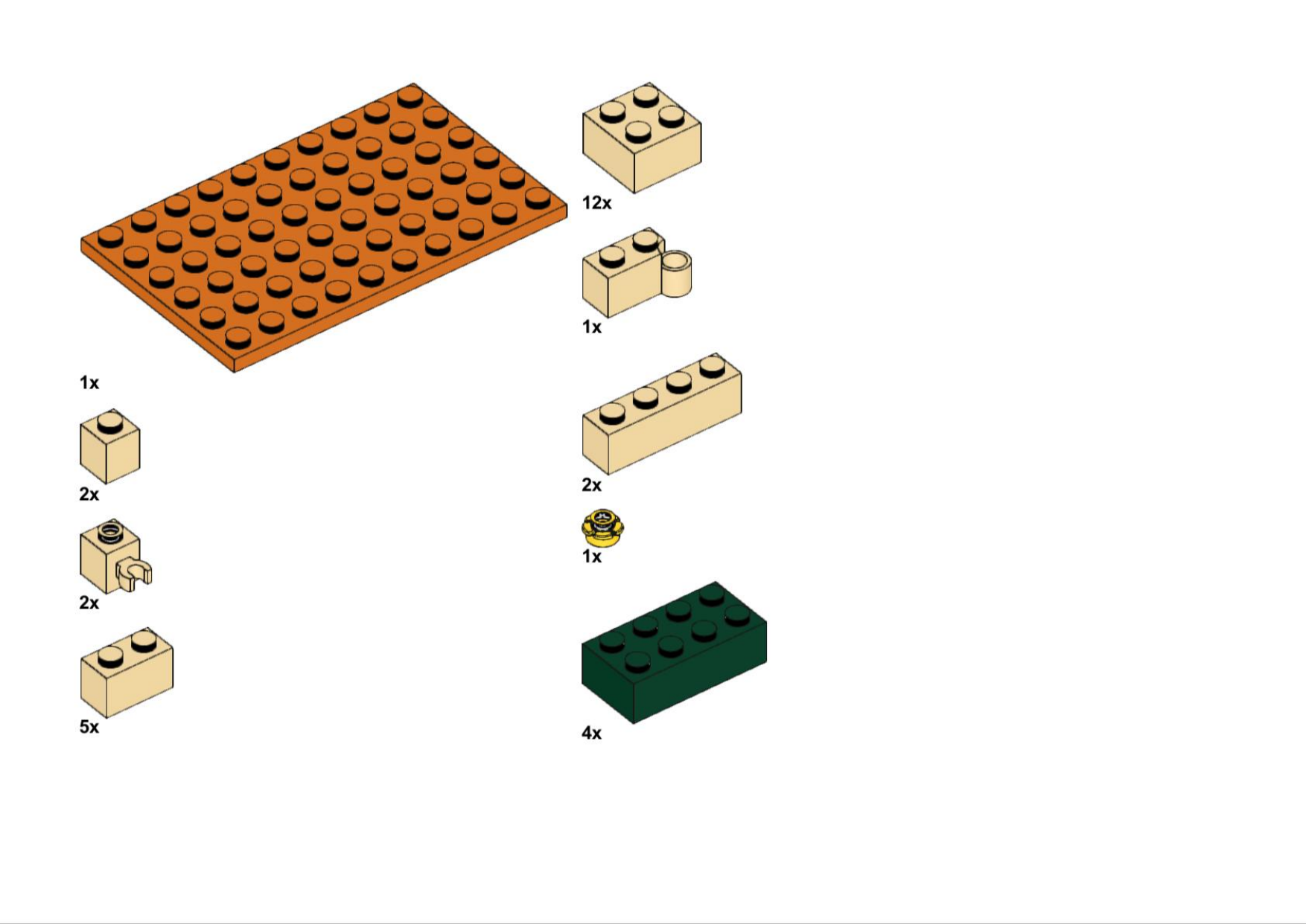 Survival House Brick List Page 4