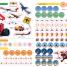 Ultimate Sticker Book: Airplanes and Other Flying Machines - thumbnail of spread image 3 Thumbnail image of Ultimate Sticker Book: Airplanes and Other Flying Machines - 3