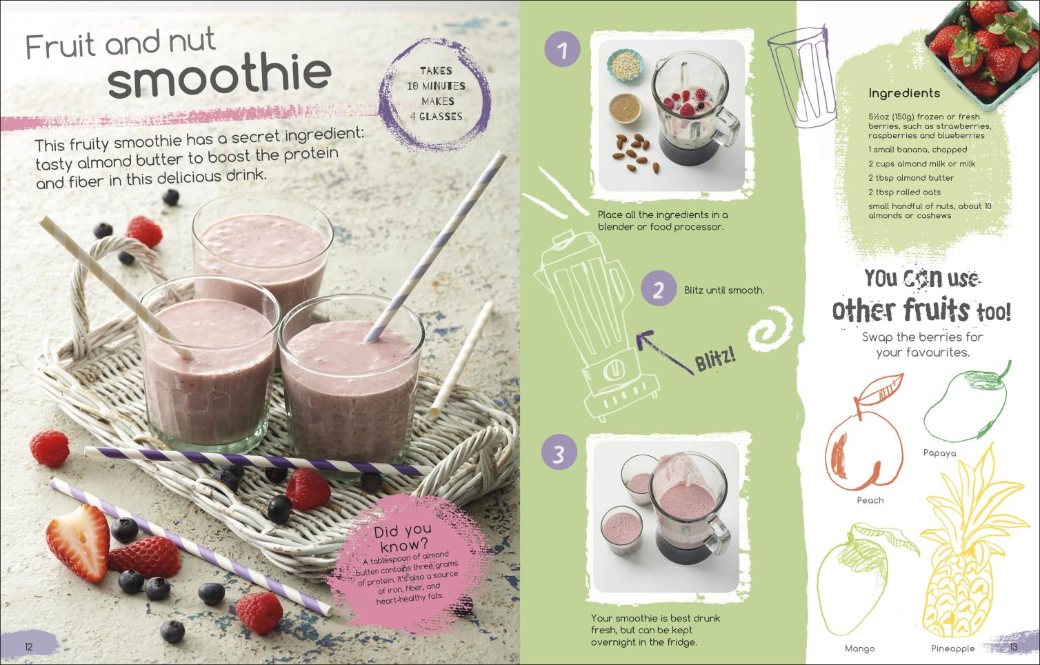 The Vegetarian Cookbook - spread