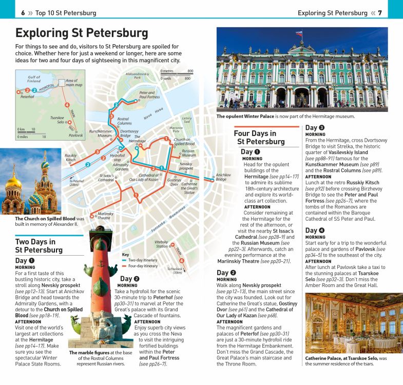 DK Eyewitness Top 10 Travel Guide St Petersburg