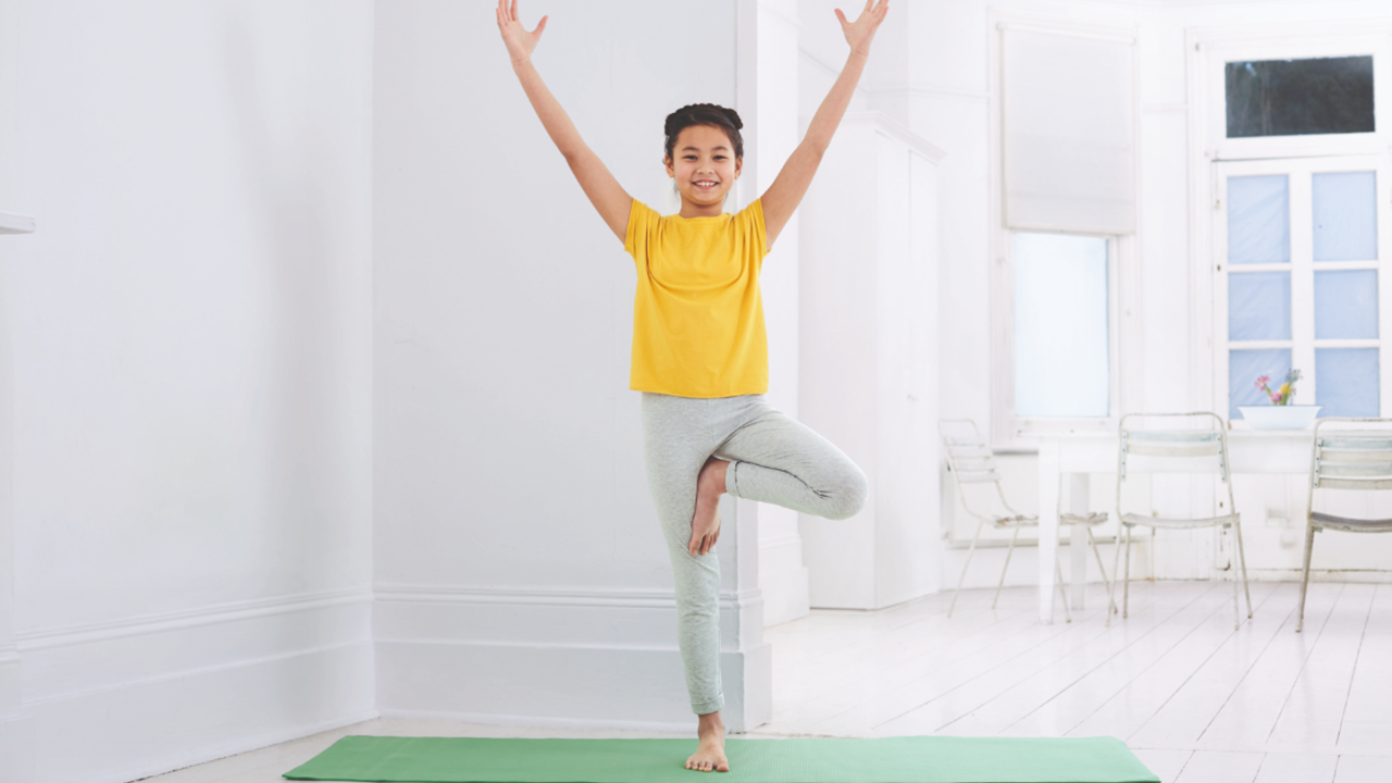 Tree Pose For Kids