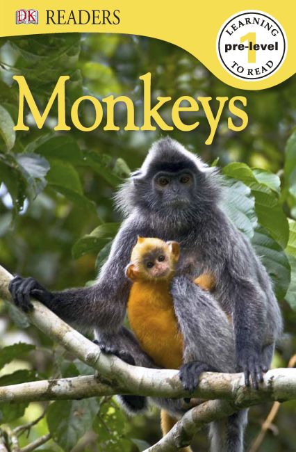 DK Readers L0: Monkeys