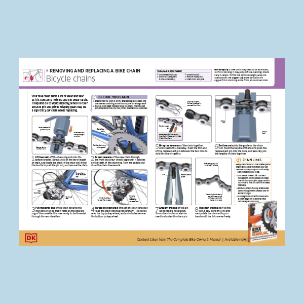 Removing and Replacing a Bike Chain pdf