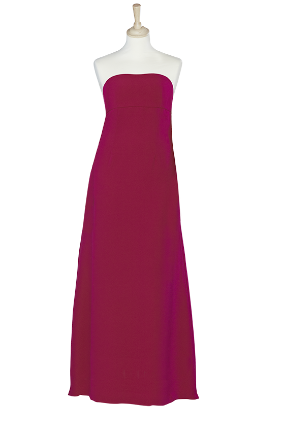 Long empire line dress (see pp.204–207)