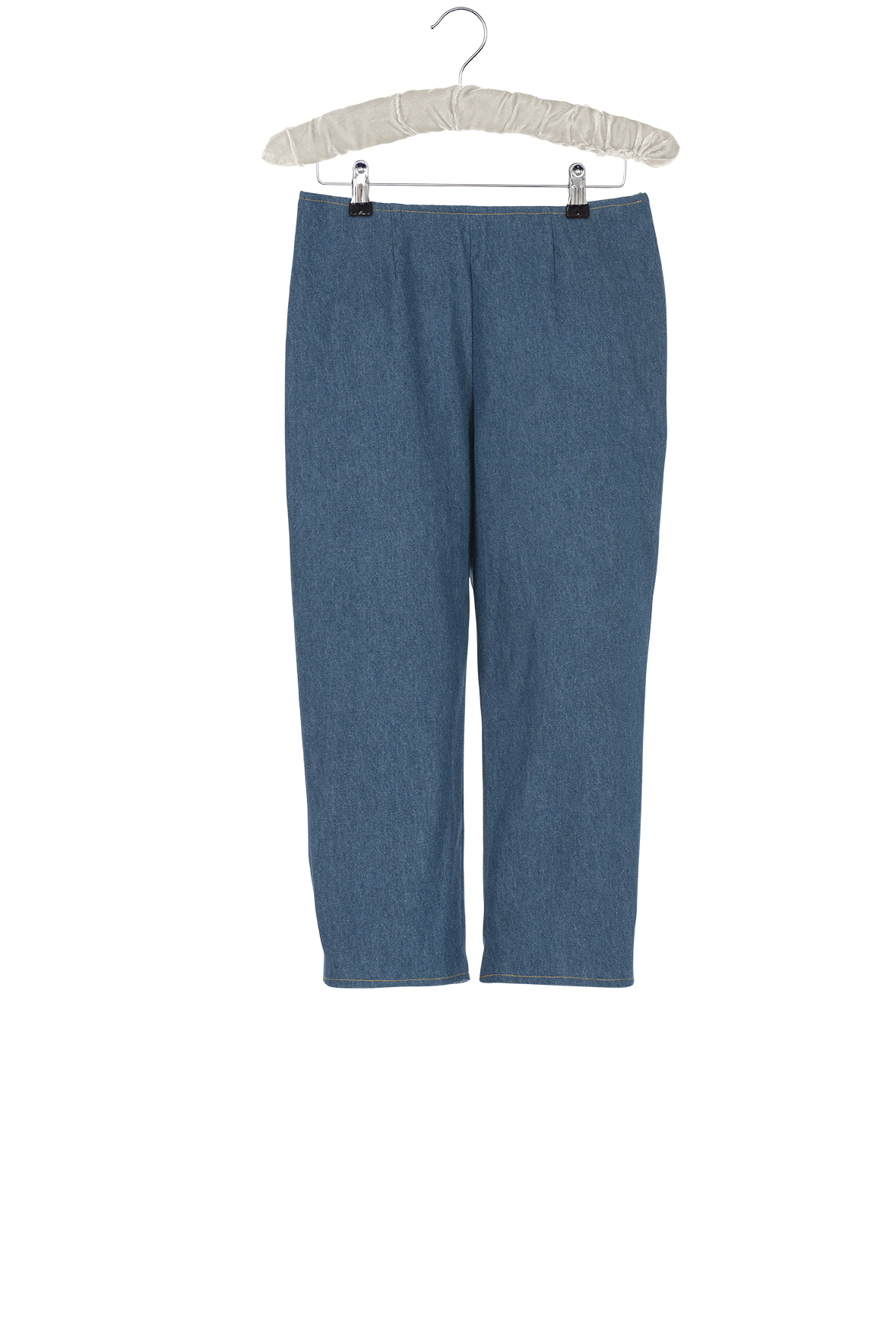 Cropped cigarette trousers (see pp.224–225)