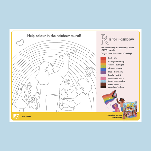 ABC Pride Activity Pack Activity Sheets