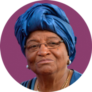 portrait of Ellen Johnson Sirleaf