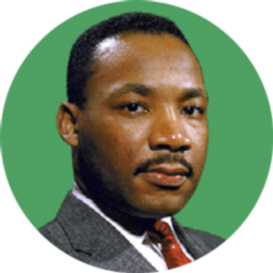 portrait of Martin Luther-King
