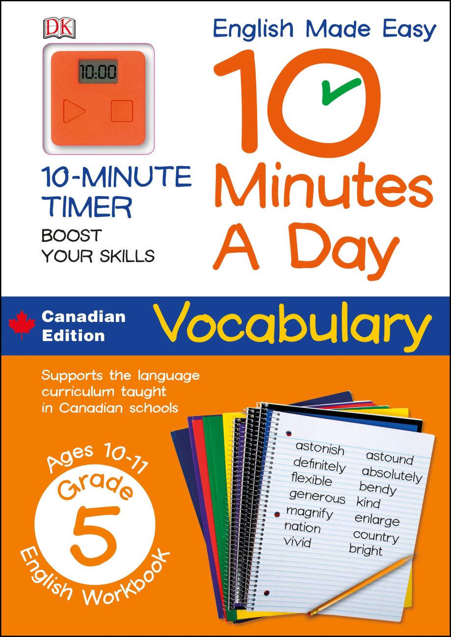 English Made Easy 10 Minutes A Day Vocabulary Grade 5 Dk Ca English Made Easy 10 Minutes A Day Vocabulary Grade 5 Dk Ca