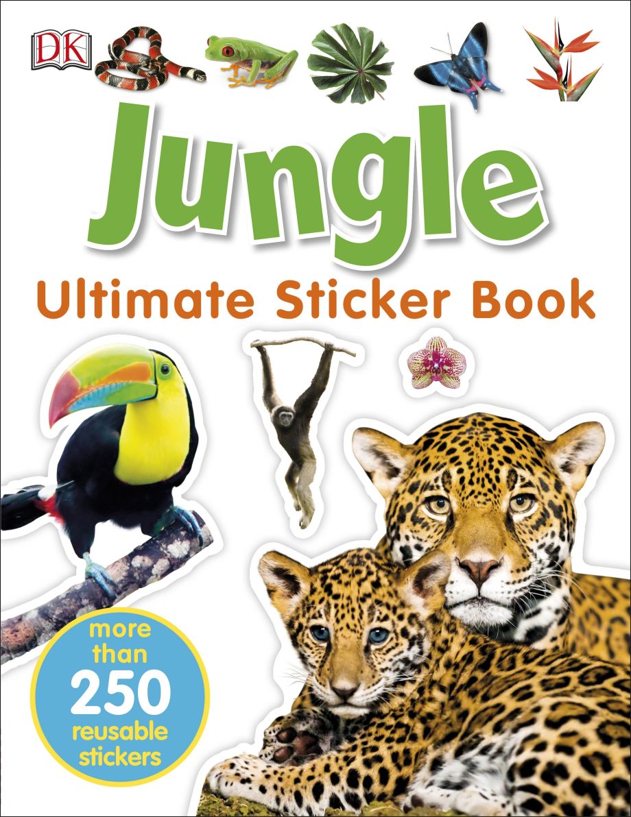 Ultimate Sticker Book Jungle DK US