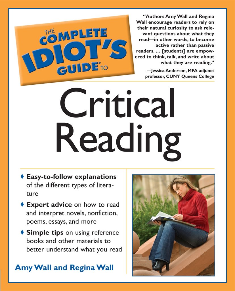 The Complete Idiot S Guide To Critical Reading DK US