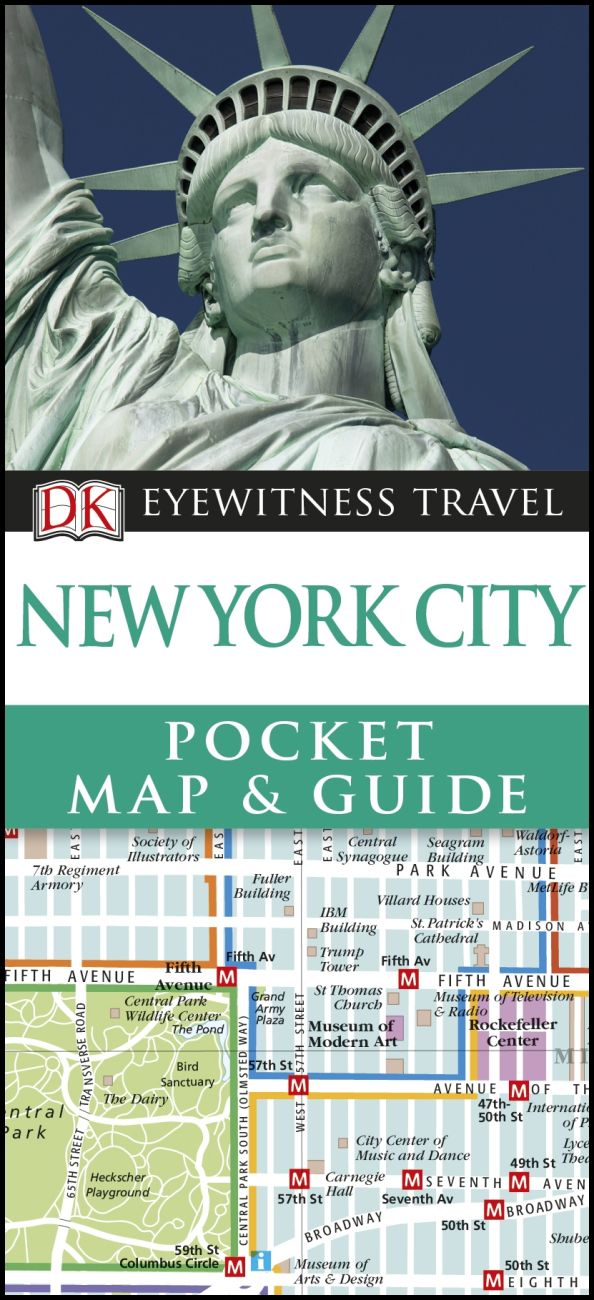 New York City Pocket Map and Guide DK UK