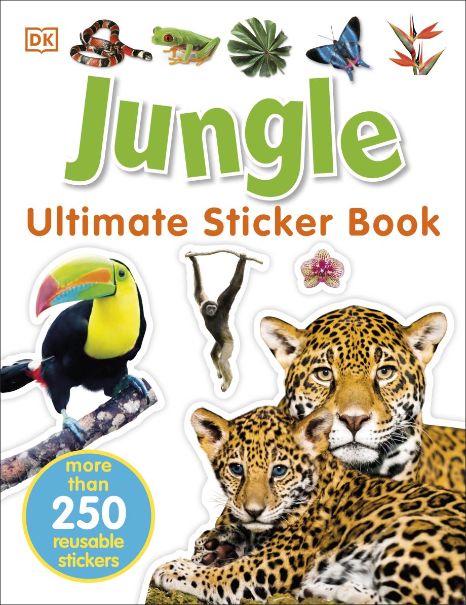 Jungle Ultimate Sticker Book DK UK