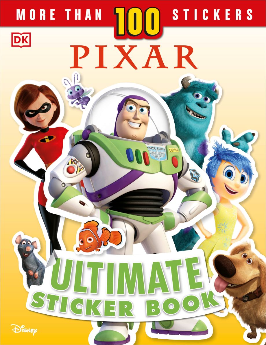 Disney Pixar Ultimate Sticker Book, New Edition DK US