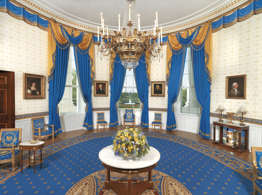White House Blue Room  www pixshark com Images   White House Blue Room  www pixshark com Images