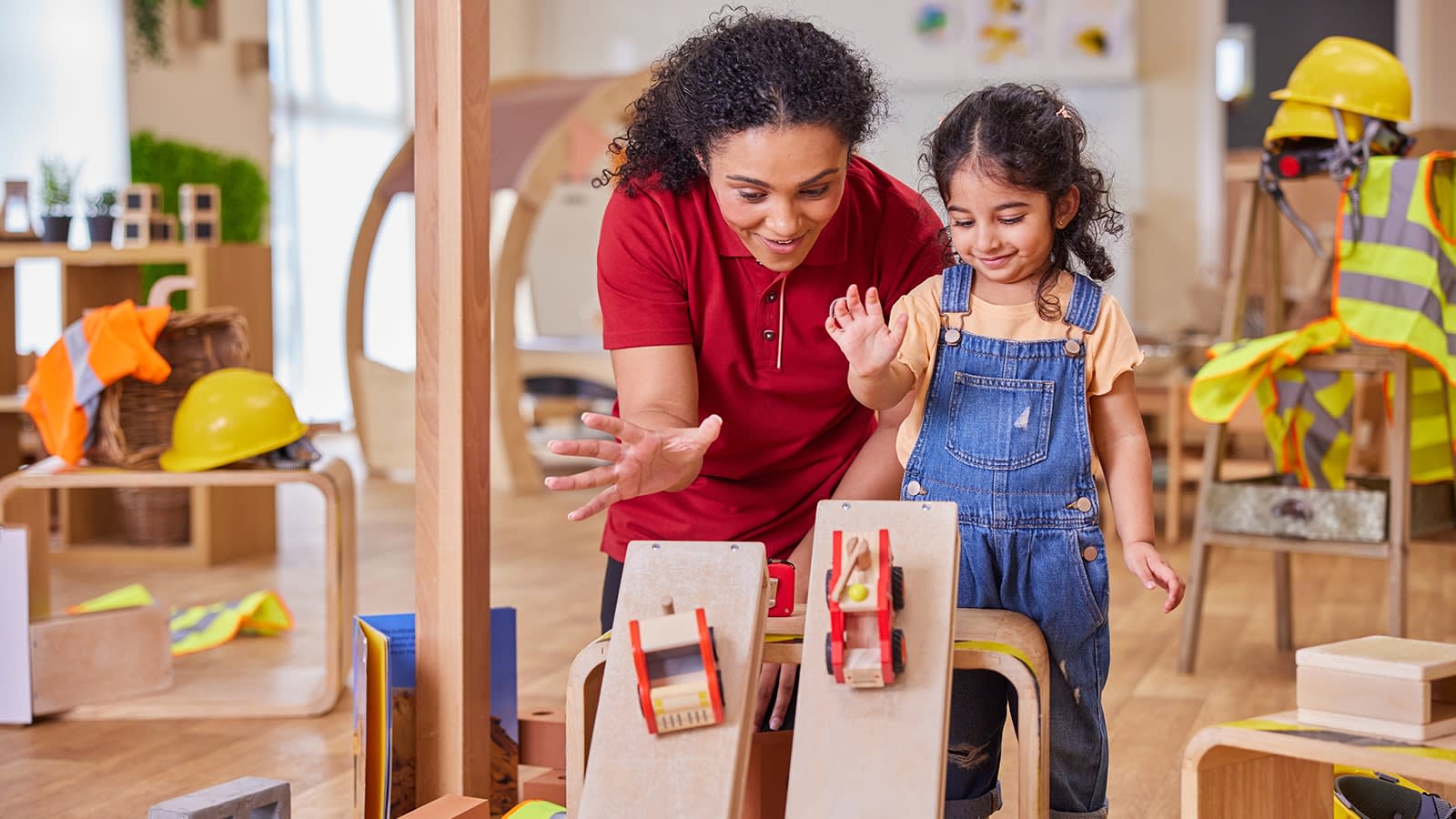 Female nursery worker
