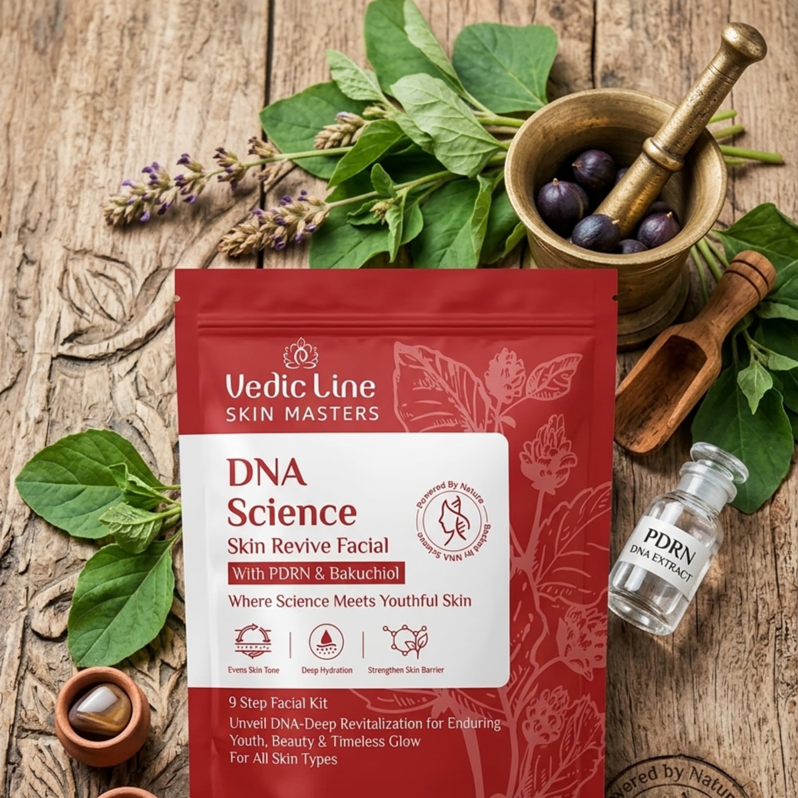 Soin Facial DNA Science Skin Revive Vedic Line