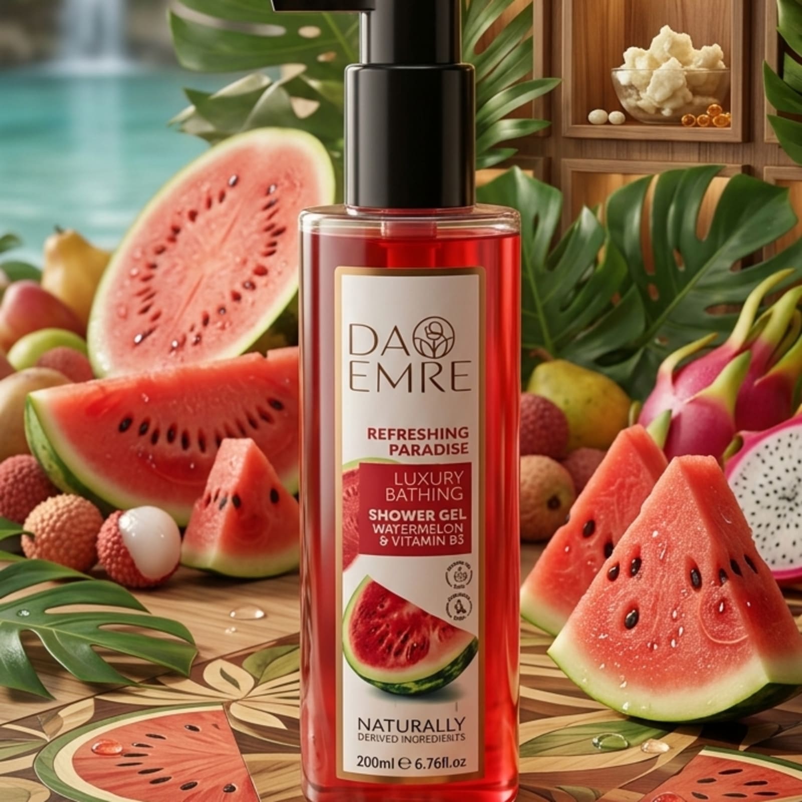 Gel Douche Pastèque & Vitamine B3 Da Emre