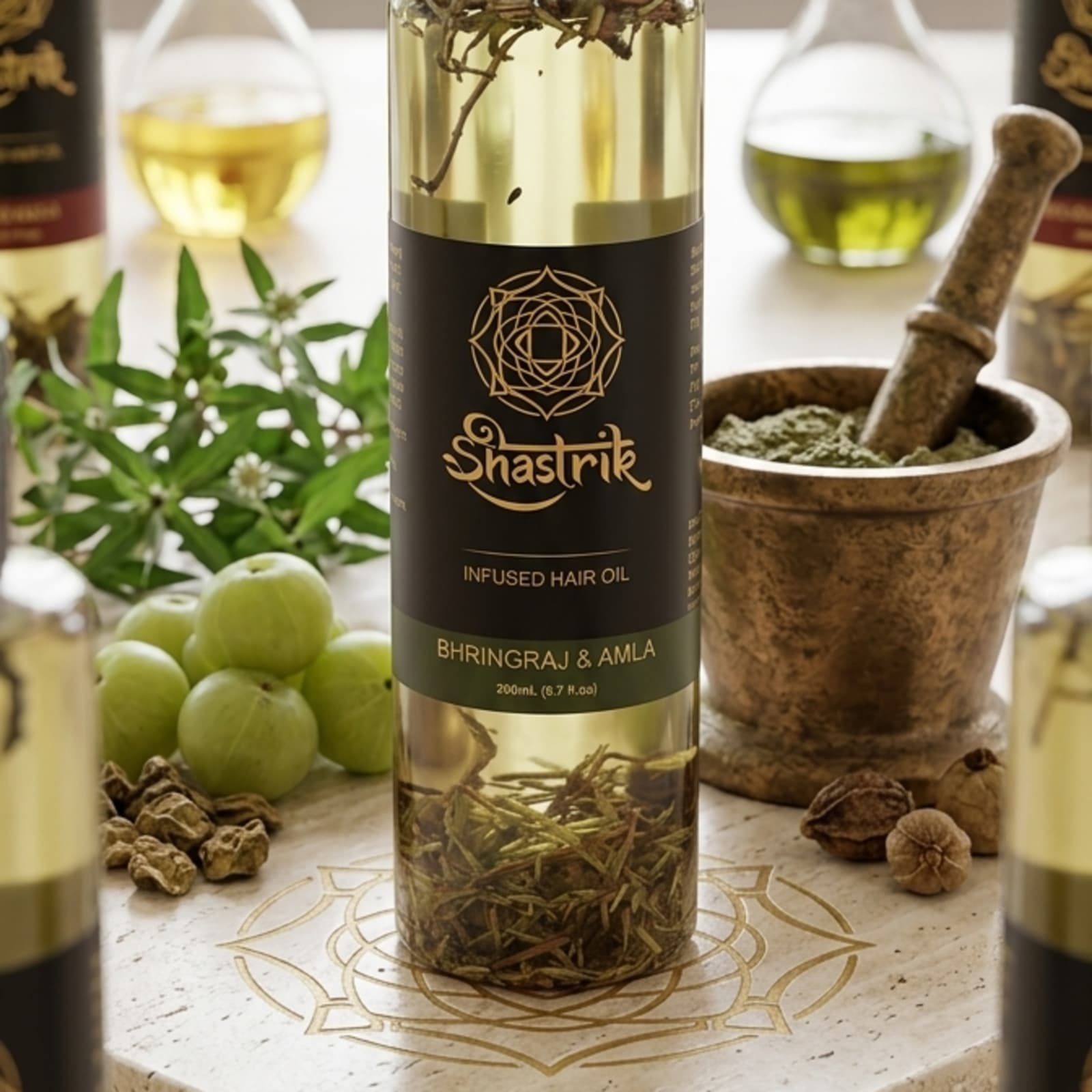 Bhringraj et Amla